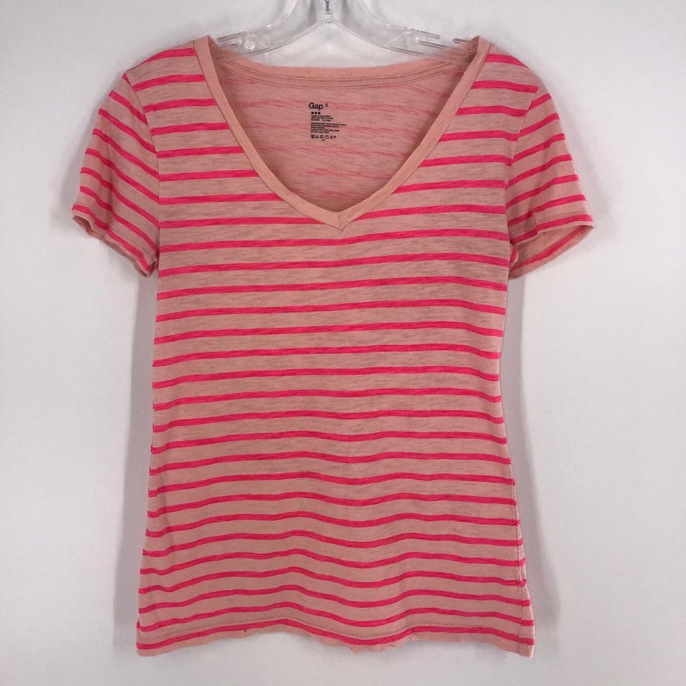 WOMENS GAP STRIPED SHORT SLEEVE TSHIRT‎